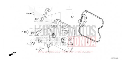 COUVERCLE DE CULASSE NSS350AM de 2021